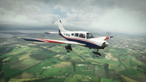 JustFlight Piper P28R Warrior II G-BHOR