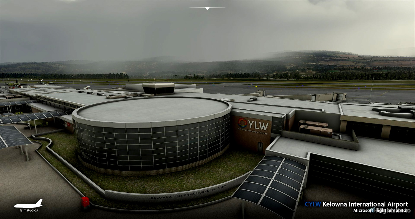 FSimStudios Kelowna International Airport CYLW for MSFS