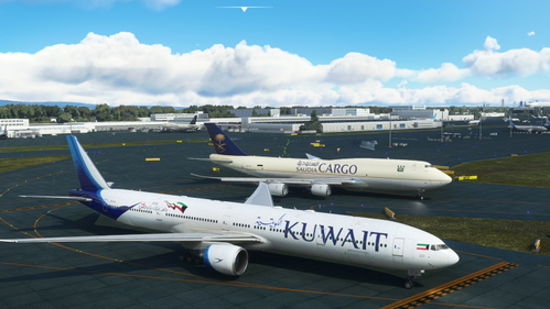 Kuwait Airways Boeing 777-300ER (Captain Sim)