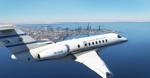 Kuwait Government Private Jet Livery