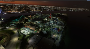 La Ronde Six flags Amusement park, Montreal (with animated lighting) thumbnail 6