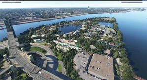La Ronde Six flags Amusement park, Montreal (with animated lighting) thumbnail 2