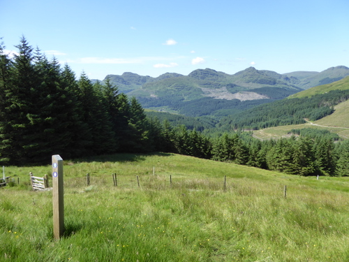 Loch Lomond and Cowal Way flight plan