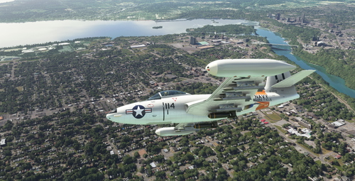 McDonnell F2H-2 Banshee NARW-85 #114