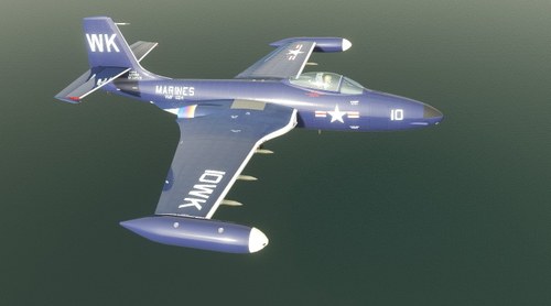 McDonnell F2H-2 Banshee VMF-224 #10