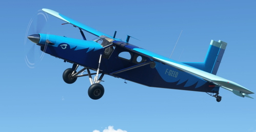 Milviz PC-6 F-GEEO