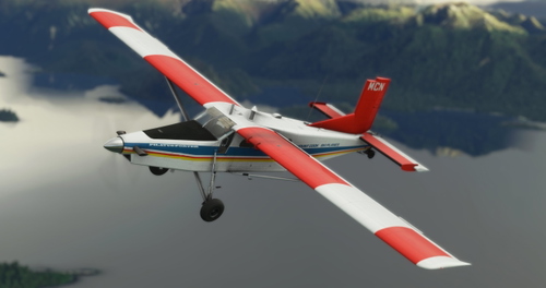 Milviz PC-6 ZK-MCN 2000's
