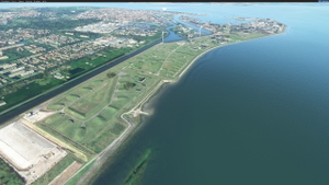 Nieuwe Haven Royal Netherlands Navy base Aerial Image. thumbnail 2