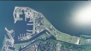 Nieuwe Haven Royal Netherlands Navy base Aerial Image. thumbnail 3