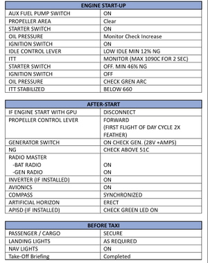 Pilatus PC6 Turbo Porter Checklist thumbnail 2