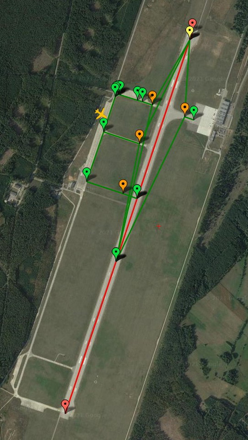 Pilot2ATC Olsztyn-Mazury Airport EPSY Taxiways and Gates