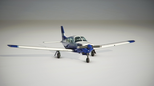 [Carenado] Piper PA28R - Trener Kft. Livery [4k]