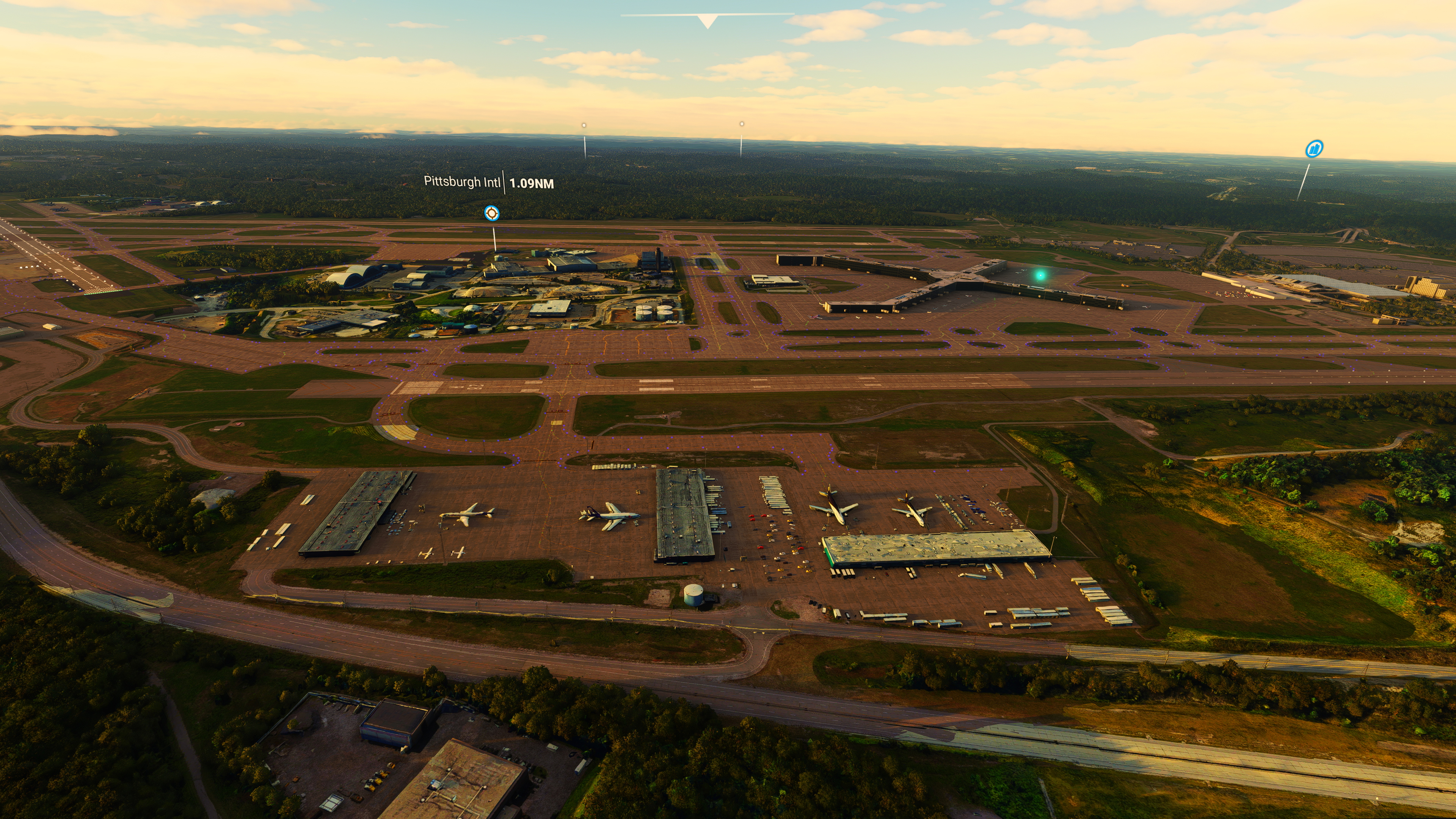 Pittsburgh International ( KPIT ) Cargo Area Scenery Pack 04 - Image 1
