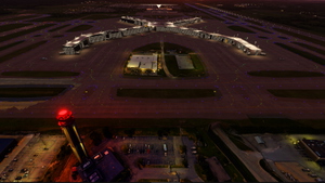 Pittsburgh International ( KPIT ) Terminal & Tarmac Lighting Scenery Pack 03 thumbnail 2