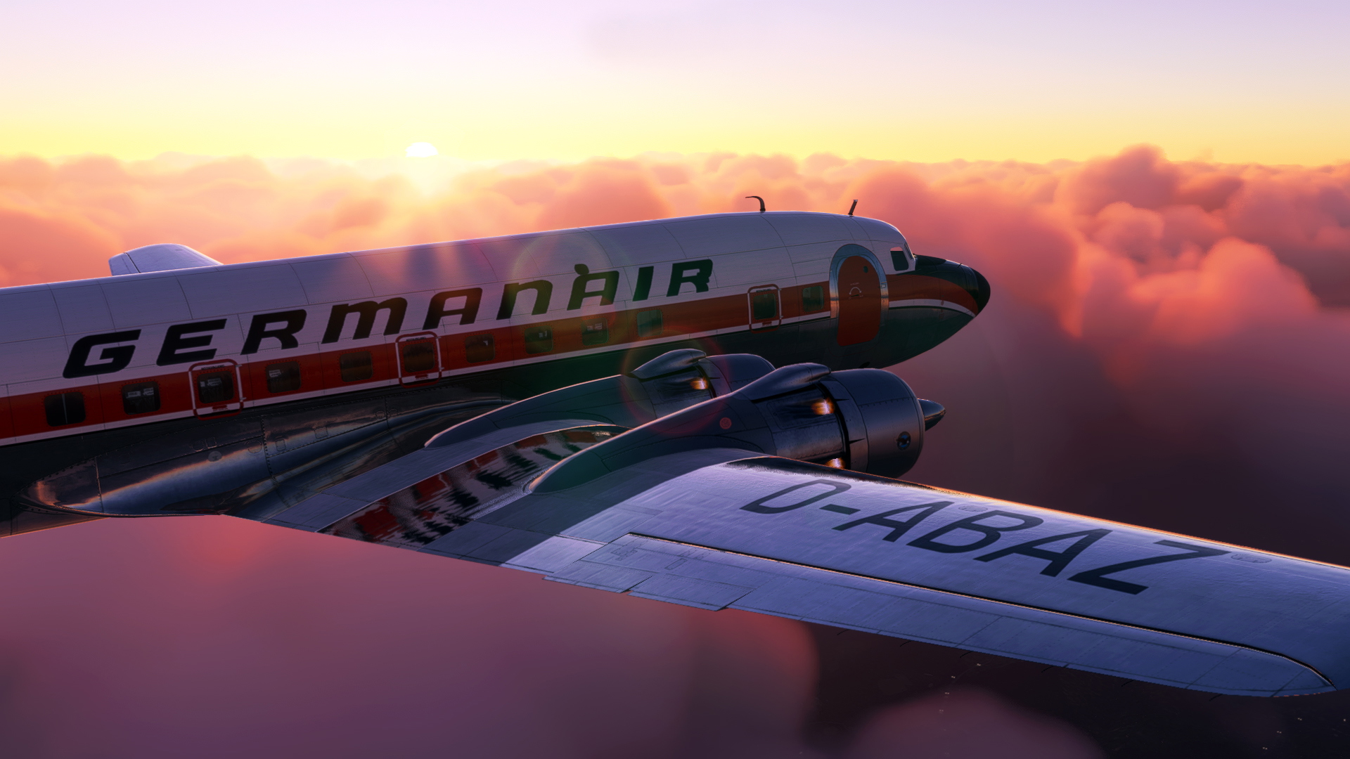 PMDG DC-6B - Germanair - Image 1