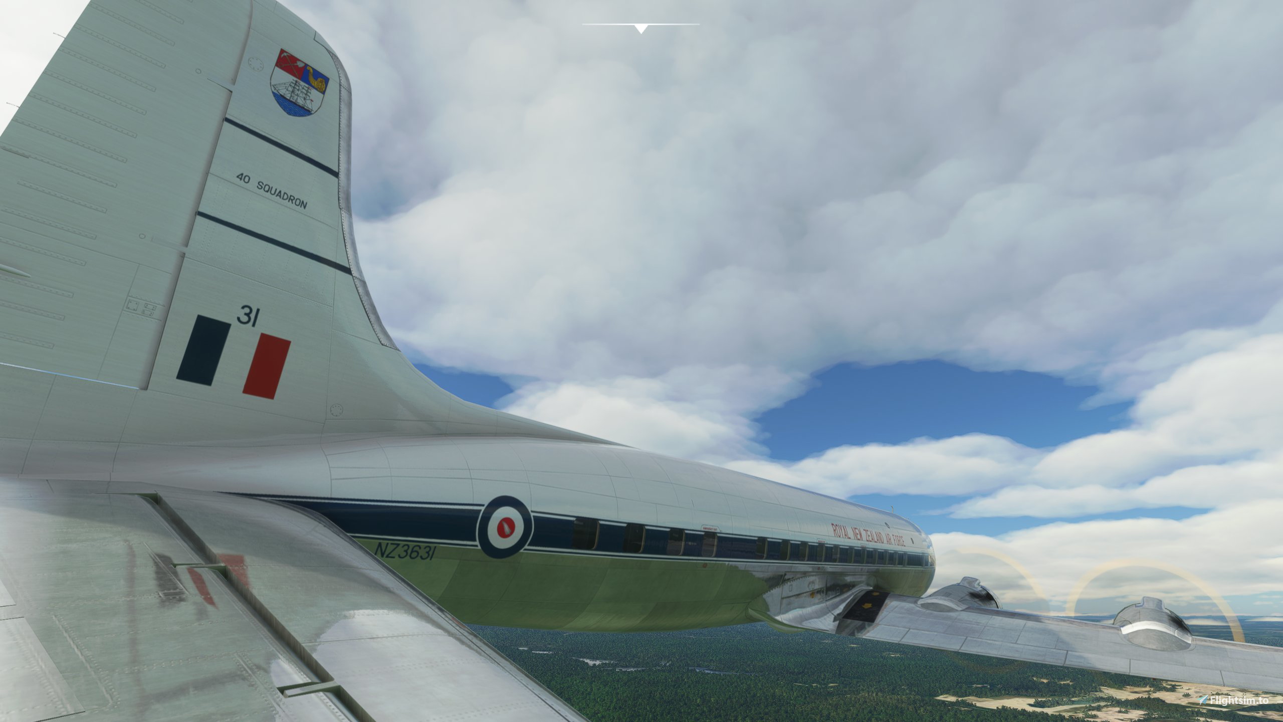 PMDG DC-6B RNZAF NZ3631 - MSFS Add-on - Flightsim.to