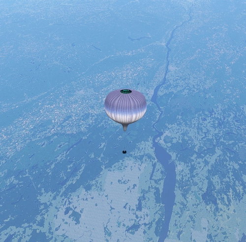 RDJ Space balloon