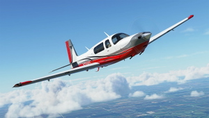 Red / Black / Grey livery for Carenado Mooney thumbnail 5