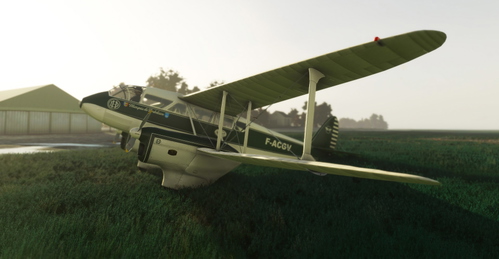 Repaint DH 89 Dragon rapide F-ACGV