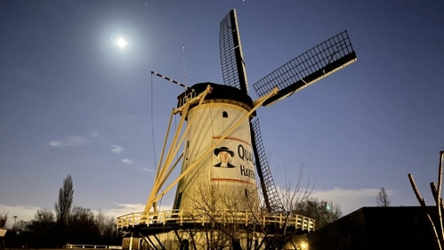 Schiedam Landmark  Babbersmolen and Spieringshoek Appartement
