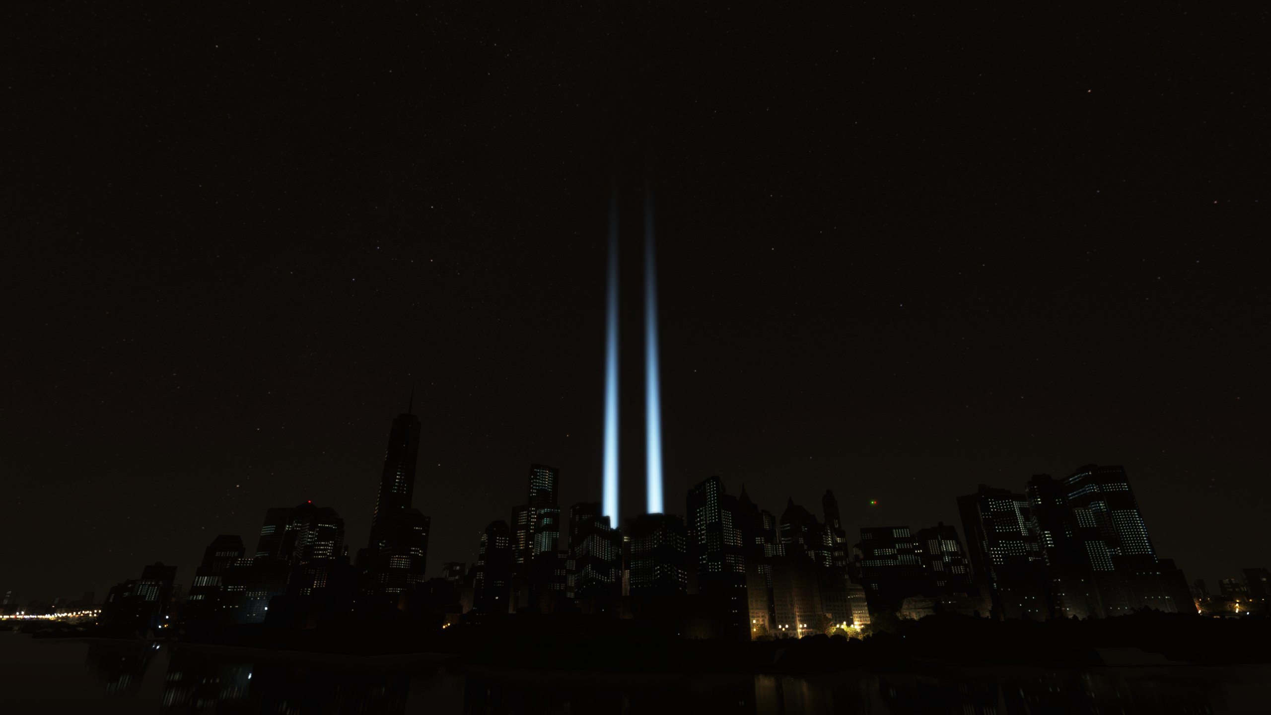 September 11 Tribute Lights - 9/11 - Image 1