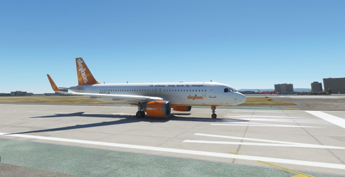 Skybus with Logo livery for FBW A32NX
