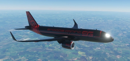 [A32NX] Smoggie Gaming black A320 32NX 