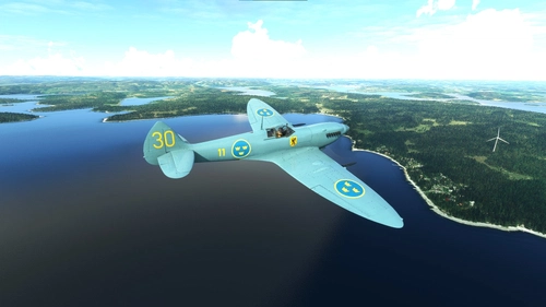 Spitfire Mk IXc, Swedish Airforce S31