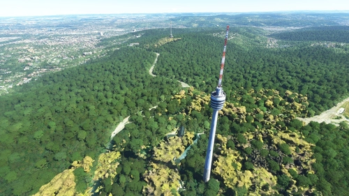 Stuttgart - Fernsehturm + Funkturm