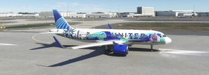 UNITED AIRLINES N14102 Her Art NewYork/NewJersey Livery 8K thumbnail 3