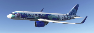 UNITED AIRLINES N14102 Her Art NewYork/NewJersey Livery 8K thumbnail 10