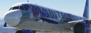 UNITED AIRLINES N14102 Her Art NewYork/NewJersey Livery 8K thumbnail 5