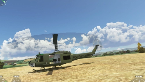 US ARMY HUEY HELICOPTER