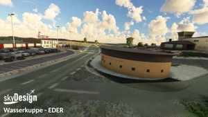 Flugplatz Wasserkuppe - EDER - (Roehn) thumbnail 3
