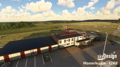 Flugplatz Wasserkuppe - EDER - (Roehn)