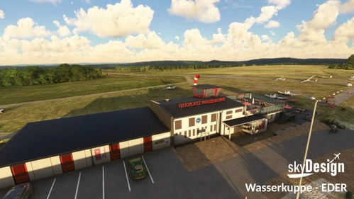 Flugplatz Wasserkuppe - EDER - (Roehn)