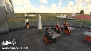 Flugplatz Wasserkuppe - EDER - (Roehn) thumbnail 2