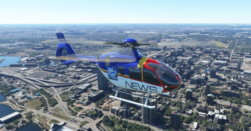 WISN 12 News Helicopter 'N9YJ' | Airbus H135 | 8K