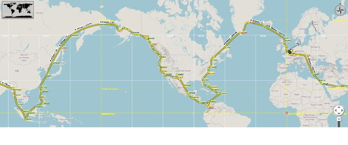 Zara Rutherford FlyZolo World Tour Flight Plans