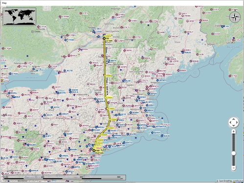 Zara Rutherford World Tour Fly Along Flightplans