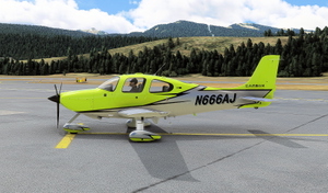 2020 Cirrus SR22-G6 Turbo - Carbon Edition with US registration N666AJ. V1.5 thumbnail 2