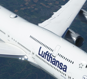 747-8i Lufthansa Livery thumbnail 3