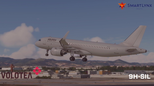 [8K] FBW A32NX Volotea (Smartlynx Malta) 9H-SIL