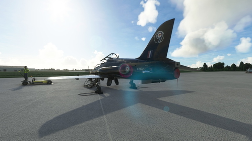 [8K] JustFlight Hawk T.1 - XX162 RAFCAM (RAF Centre of Aviation Medicine)