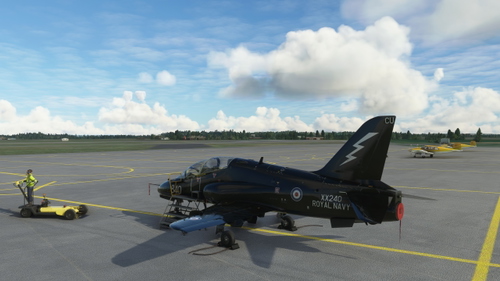 [8K] JustFlight Hawk T.1 - XX240 RN (Royal Navy)