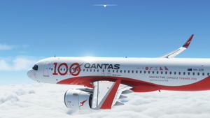 [A32NX] (13bandit) A320neo Qantas Airways [8k] - VH-XZR - "100 Years" thumbnail 2