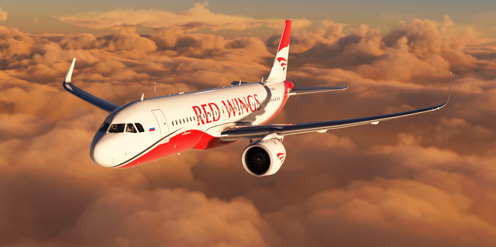 [A32NX] FBW A320 Red Wings - Image 1