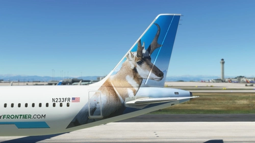 A32NX Frontier Airlines(Buck The Pronghorn)[N233FR] 8K