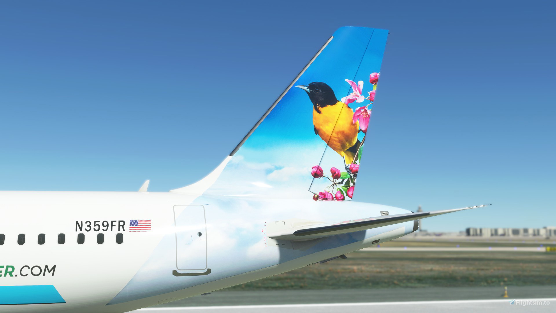 A32NX Frontier Airlines(Cookie the Oriole)[N359FR] 8K - Aircraft