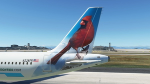 A32NX Frontier Airlines(Orville The Red Cardinal)[N228FR] 8K thumbnail 1